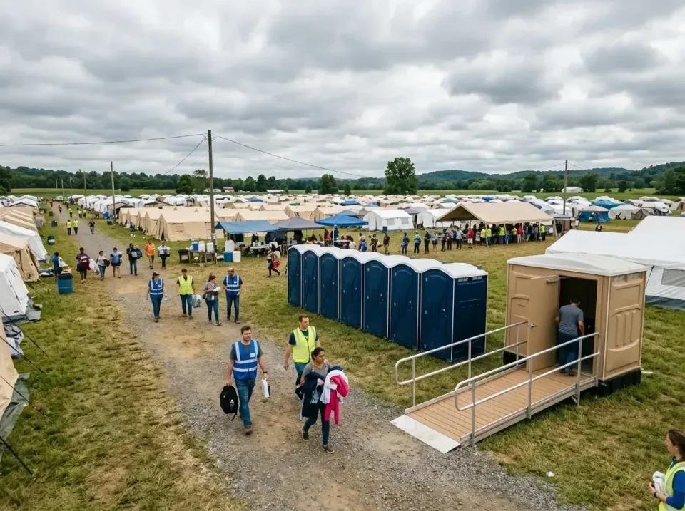 disaster-relief-camp-restrooms-010 — frequently asked questions, Dumpster & Portable Bathrooms Rental in Lake Ozark, MO